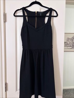 Cynthia Rowley Black Sleeveless Midi Dress